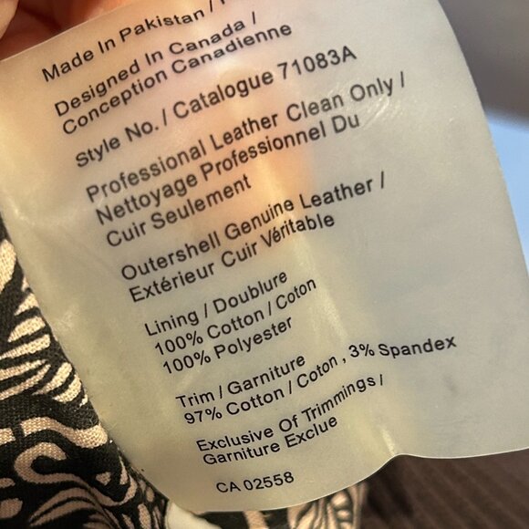 Danier Brown Leather Bomber Jacket XS, genuine leather, excellent condition - Picture 10 of 12